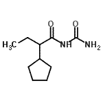 CAS#: 667899-79-8， N-Carbamoyl-2-cyclopentylbutanamide