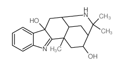 CAS#: 66833-16-7， (3S,13R)-1,2,3,4,4aalpha,5,11,11aalpha-Octahydro-2,2,5-Trimethyl-3beta,5beta-Ethano-10bH-Pyrido[3,2-b]Carbazole-10bbeta,13-Diol