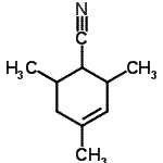 CAS#: 66848-43-9， 2,4,6-Trimethyl-3-cyclohexene-1-carbonitrile