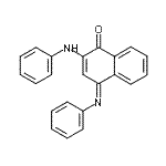 CAS#: 66855-48-9， (4E)-2-Anilino-4-(phenylimino)-1(4H)-naphthalenone