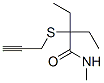 CAS 登录号：66859-61-8， 2-乙基-N-甲基-2-(2-丙炔基硫基)丁酰胺