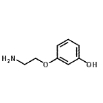 structure of CAS# 669091-98-9, 3-(2-Aminoethoxy)phenol