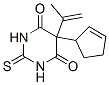 CAS#: 66940-67-8， 5-(2-Cyclopentenyl)-2,3-Dihydro-5-(1-Methylvinyl)-2-Thioxo-4,6(1H,5H)-Pyrimidinedione