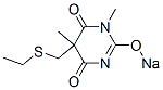 CAS#: 66941-01-3， 1,5-Dimethyl-5-(Ethylthiomethyl)-2-Sodiooxy-4,6(1H,5H)-Pyrimidinedione
