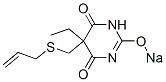 CAS#: 66941-91-1， 5-(Allylthiomethyl)-5-Ethyl-2-Sodiooxy-4,6(1H,5H)-Pyrimidinedione