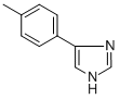 结构式 CAS# 670-91-7, 4-(4-甲基苯基)咪唑