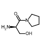 CAS#: 670253-60-8， (2R)-2-Amino-3-hydroxy-1-(1-pyrrolidinyl)-1-propanone