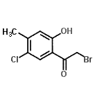 CAS#: 67029-79-2， 2-Bromo-1-(5-chloro-2-hydroxy-4-methylphenyl)ethanone