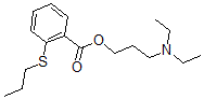 CAS#: 67031-79-2， 3-(Diethylamino)Propyl 2-(Propylthio)Benzoate