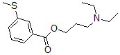 CAS#: 67031-96-3， 3-(Diethylamino)Propyl 3-(Methylthio)Benzoate