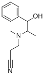 CAS#: 67055-59-8， 3-((1-Hydroxy-1-phenyl-2-propyl)methylamino)propionitrile