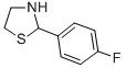 structure of CAS# 67086-80-0, 2-(4-Fluorophenyl)-1,3-Thiazolane;2-(4-Fluorophenyl)Thiazolidine;2-(P-Fluorophenyl)Thiazolidine;Brn 1211792