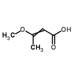 CAS#: 67107-76-0， 3-Methoxy-2-butenoic acid