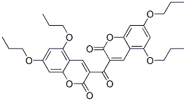 CAS#: 67135-48-2， 3,3'-Carbonylbis(5,7-Dipropoxy-2-Benzopyrone)