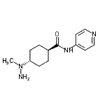 CAS#: 671817-54-2， trans-4-(1-Methylhydrazino)-N-(4-pyridinyl)cyclohexanecarboxamide