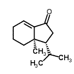 CAS#: 672295-29-3， (3R,3aR)-3-Isopropyl-3a-methyl-2,3,3a,4,5,6-hexahydro-1H-inden-1-one