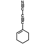 CAS#: 67231-26-9， 3-(1-Cyclohexen-1-yl)-2-propynenitrile