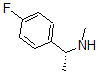 结构式 CAS# 672906-68-2, (alphaR)-4-氟-N,alpha-二甲基-苯甲胺