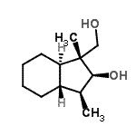 CAS#: 672936-75-3， (1R,2S,3S,3aR,7aR)-1-(Hydroxymethyl)-1,3-dimethyloctahydro-1H-inden-2-ol