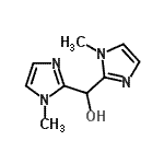 CAS#: 67319-03-3， Bis(1-methyl-1H-imidazol-2-yl)methanol