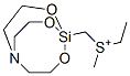 CAS#: 67353-53-1， Methylethyl(Silatrane-1-Ylmethyl)Sulfonium  iodide