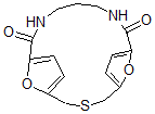 CAS#: 67364-53-8， 19,20-Dioxa-3-Thia-10,14-Diazatricyclo[14.2.1.15,8]Icosa-5,7,16,18(1)-Tetrene-9,15-Dione