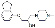 CAS#: 67465-88-7， 1-(4-Indanyloxy)-3-(4-Methyl-1-Piperazinyl)-2-Propanol