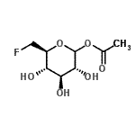 CAS#: 674782-58-2， 1-O-Acetyl-6-deoxy-6-fluoro-D-glucopyranose