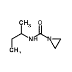 CAS#: 67489-87-6， N-sec-Butyl-1-aziridinecarboxamide