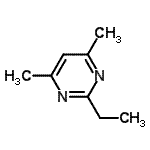 CAS#: 67490-16-8， 2-ethyl-4,6-dimethyl-pyrimidine