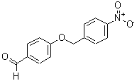 structure of CAS# 67565-48-4, 4-[(4-Nitrophenyl)Methoxy]-Benzaldehyde;4-(4-Nitrobenzyl)Oxybenzaldehyde;St5410635;Cbmicro_009110