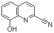 structure of CAS# 6759-78-0, 8-Hydroxy-2-Quinolinecarbonitrile;8-Hydroxy-2-Quinolinecarbonitrile;8-Hydroxyquinaldonitrile;St5406036