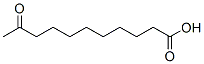 structure of CAS# 676-00-6, 10-Oxoundecanoic Acid;10-Ketoundecanoic Acid;Undecanoic Acid, 10-Oxo-;St5410980