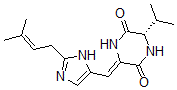 CAS#: 67603-38-7， (6S)-3-[(Z)-[2-(3-Methyl-2-Butenyl)-1H-Imidazol-4-Yl]Methylene]-6alpha-(1-Methylethyl)Piperazine-2,5-Dione