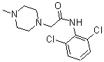CAS#: 67624-93-5， 2,6-Dichloro-2-(4-Methylpiperazin-1-Yl)-Acetanilide