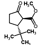 CAS#: 676345-40-7， Methyl (1S,2R)-2-(2-methyl-2-propanyl)-5-oxocyclopentanecarboxylate