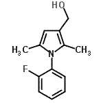 CAS#: 676644-23-8， [1-(2-Fluorophenyl)-2,5-dimethyl-1H-pyrrol-3-yl]methanol