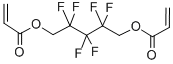 structure of CAS# 678-95-5, 2,2,3,3,4,4-Hexafluoro-1,5-Pentyl Diacrylate;(2,2,3,3,4,4-Hexafluoro-5-Prop-2-Enoyloxy-Pentyl) Prop-2-Enoate;Prop-2-Enoic Acid [2,2,3,3,4,4-Hexafluoro-5-(1-Oxoprop-2-Enoxy)Pentyl] Ester;Acrylic Acid (5-Acryloyloxy-2,2,3,3,4,4-Hexafluoro-Pentyl) Ester