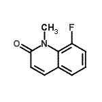 CAS#: 67805-54-3， 8-Fluoro-1-methyl-2(1H)-quinolinone