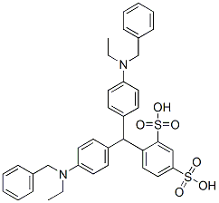 CAS#: 67828-29-9， 4-[Bis[4-[Ethyl(Phenylmethyl)Amino]Phenyl]Methyl]Benzene-1,3-Disulphonic Acid