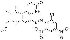 CAS#: 67846-62-2， N-[2-[(2-Chloro-4,6-Dinitrophenyl)Azo]-5-(Ethylamino)-4-(2-Methoxyethoxy)Phenyl]Propionamide