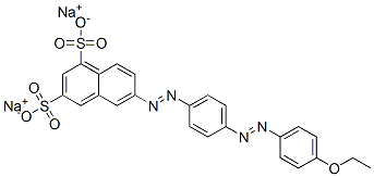 CAS#: 67875-17-6， Disodium 6-[[4-[(4-Ethoxyphenyl)Azo]Phenyl]Azo]Naphthalene-1,3-Disulphonate