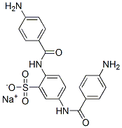 CAS#: 67875-28-9， Sodium 2,5-Bis(4-Aminobenzamido)Benzenesulphonate