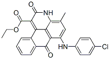 CAS#: 67906-28-9， Ethyl 6-[(4-Chlorophenyl)Amino]-2,7-Dihydro-4-Methyl-2,7-Dioxo-3H-Dibenz[f,ij]Isoquinoline-1-Carboxylate