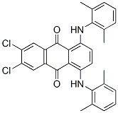 CAS#: 67906-36-9， 1,4-Bis[(2,6-Dimethylphenyl)Amino]-6,7-Dichloroanthraquinone