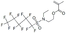 CAS#: 67906-73-4， 2-[Ethyl[(Undecafluoropentyl)Sulphonyl]Amino]Ethyl Methacrylate