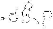 CAS#: 67914-84-5， [(2S,4S)-2-(2,4-Dichlorophenyl)-2-(1,2,4-Triazol-1-Ylmethyl)-1,3-Dioxolan-4-Yl]Methyl Benzoate