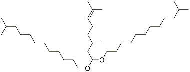 CAS#: 67923-82-4， 1,1'-[(3,7-Dimethyl-6-Octenylidene)Bis(Oxy)]Bisisotridecane