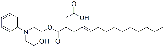 CAS#: 67952-64-1， 1-[2-[(2-Hydroxyethyl)Anilino]Ethyl] Hydrogen 2-Dodecenylsuccinate