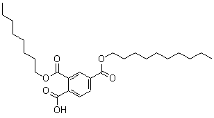 CAS#: 67989-23-5， 1,2,4-Benzenetricarboxylic acid, monodecyl monooctyl ester